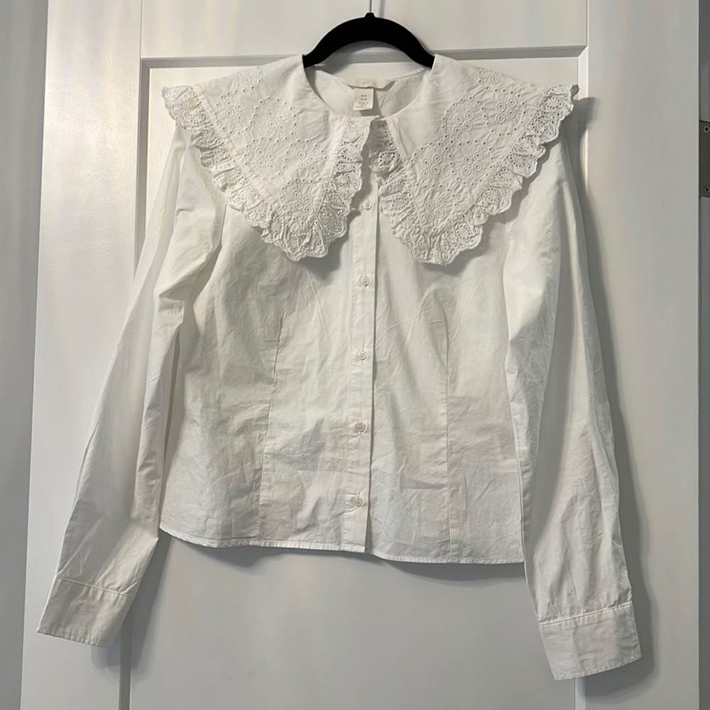 H&M bib blouse